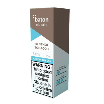 Baton Salts Menthol Tobacco - (10mL)