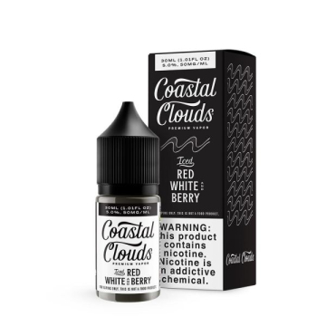 Coastal Clouds Salts Red White and Berry Ice - (30mL)