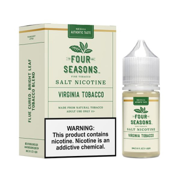 Four Seasons Salts Virginia Tobacco - (30mL)