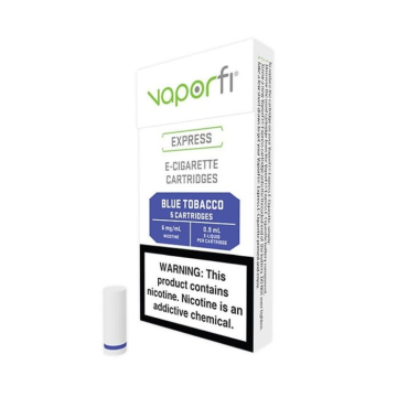 VaporFi Express Blue Tobacco E Cig Cartridges - 10 Pack
