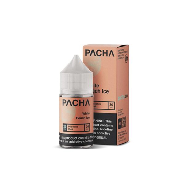 White Peach Ice SYN Nic Salt by Pachamama - (30 mL)